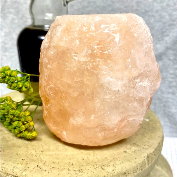Accents Natural Himalayan Salt Rock Candle Holder Poshmark
